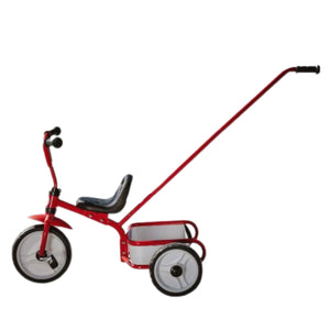 Red Tuff Trike - With Push Bar